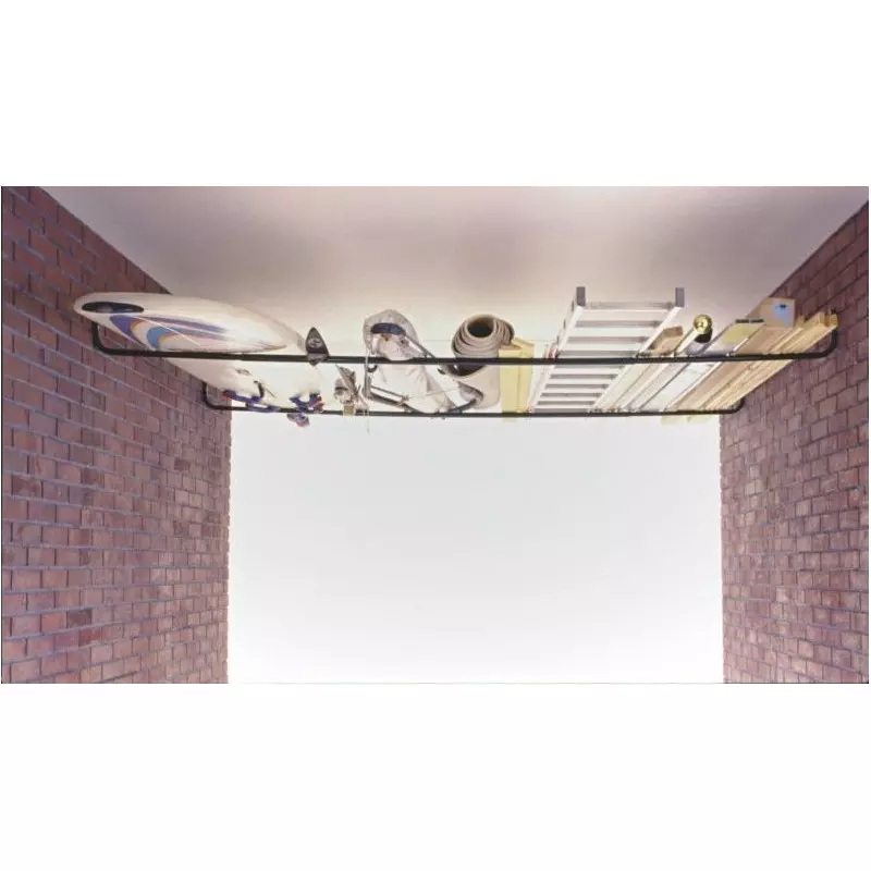 bac de rangement garage rail de plafond bacs pvc  Rangement à faire soi  même, Rangement au plafond, Rangement