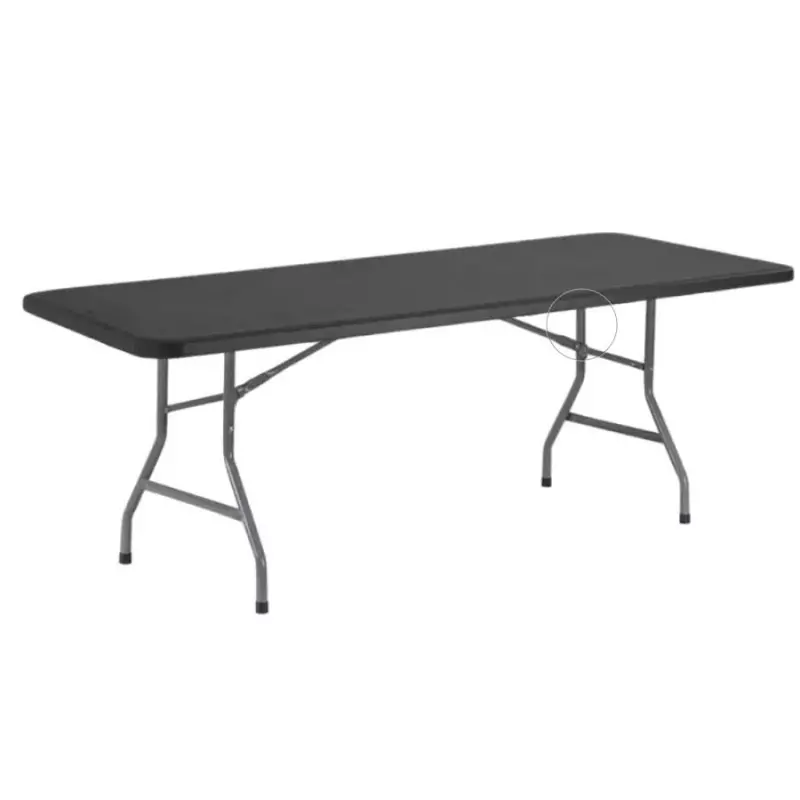 Table pliante modulaire 1/2 Rond Ø 140 cm - Gris - Tables  Extensiblesfavorable à acheter dans notre magasin