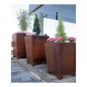 Jardinière de ville - Bac en acier pour arbuste - Mobilier urbain jardinière