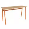 130 x 50 cm - Table écolier pieds inclinés biplace LÉO