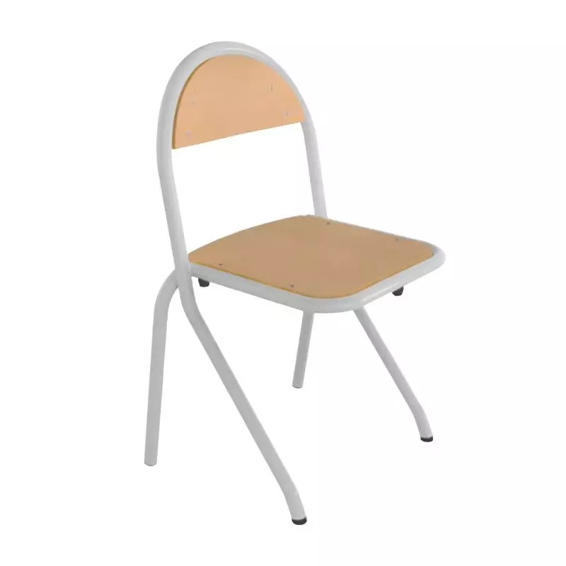 Chaise scolaire appui sur table