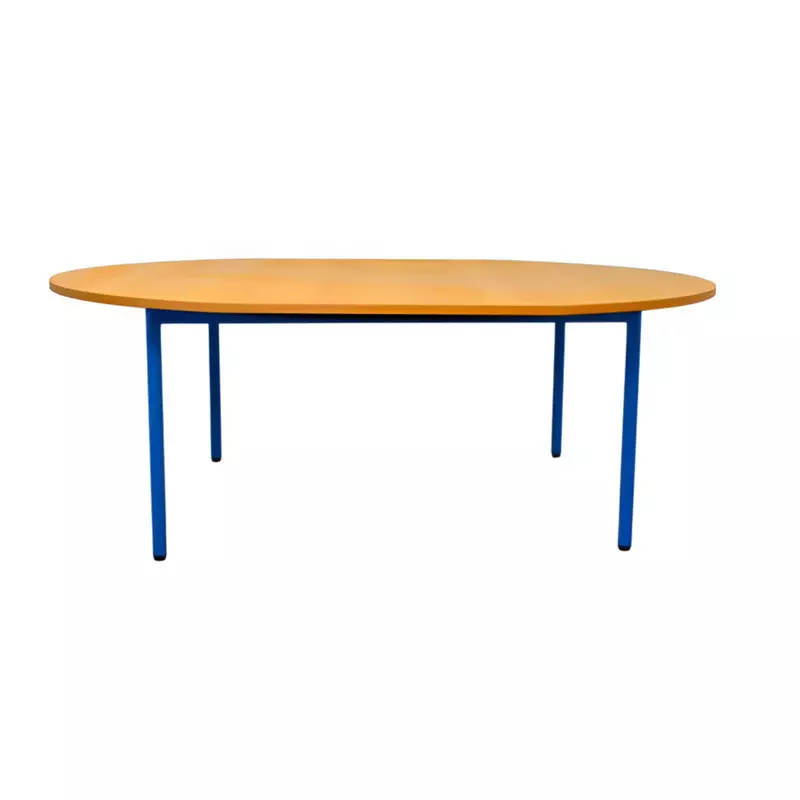 120 x 90 cm - Table ovale école maternelle