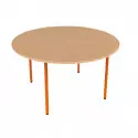 Table en mélaminé pour école maternelle