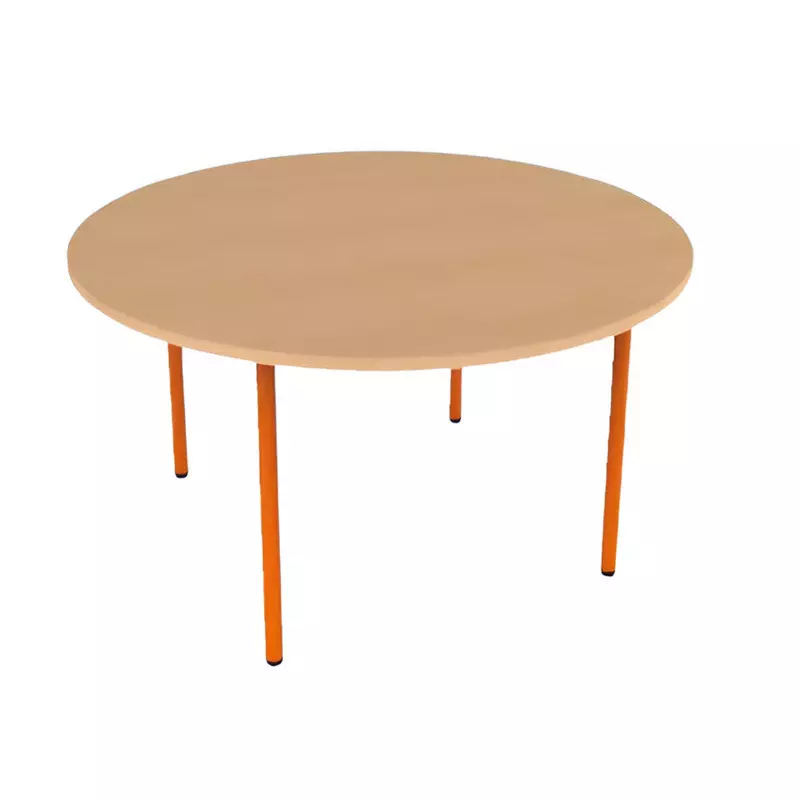 Table en mélaminé pour école maternelle