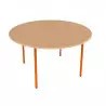 Table en mélaminé pour école maternelle