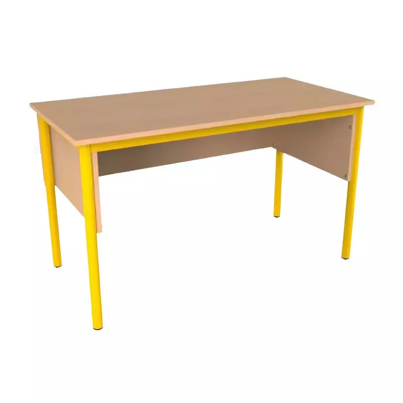 135 x 65 cm - Bureau d'enseignant en mélaminé