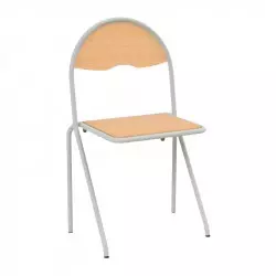 Chaise 4 pieds appui sur table