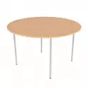 Ø 120 cm - Table ronde de restauration pour école