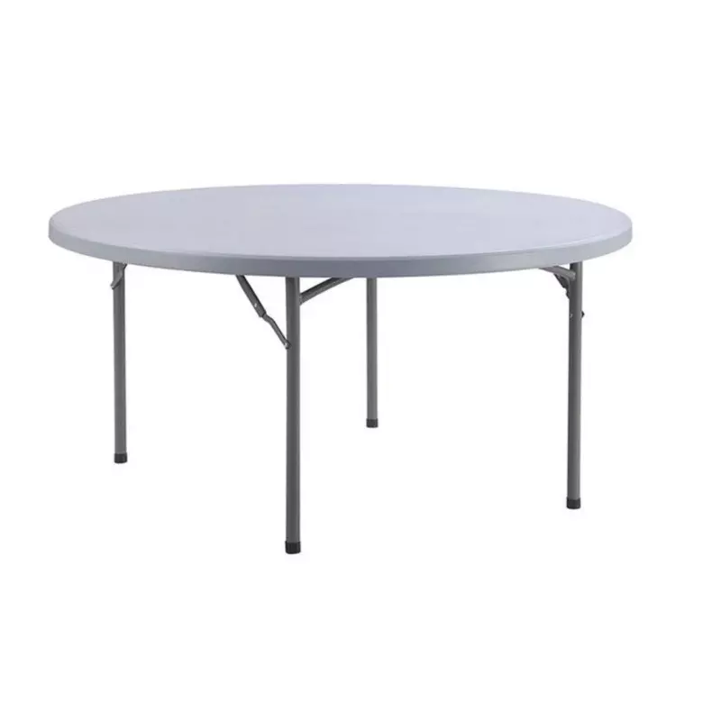 Ø 152 cm - Table ronde pliante polypro