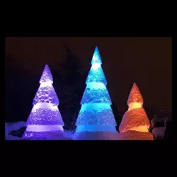 Sapin de Noël lumineux - Hauteur 150 cm