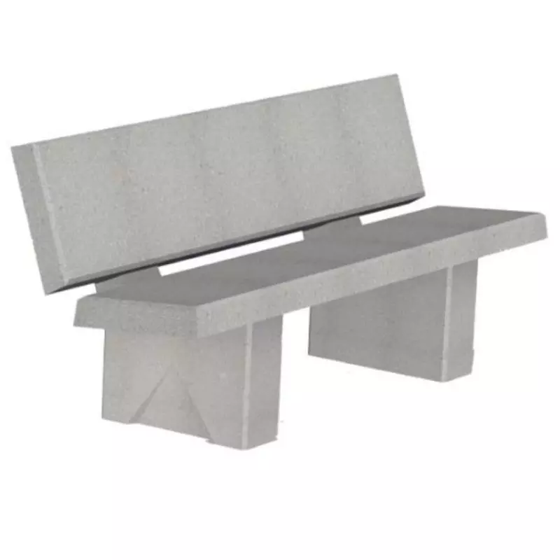 Banc design béton