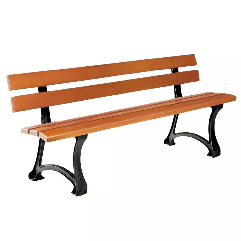 Banc en bois et fonte Colisée