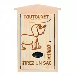 Distributeur de sacs déjections canines