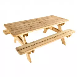 Table pique-nique en bois Sardaigne