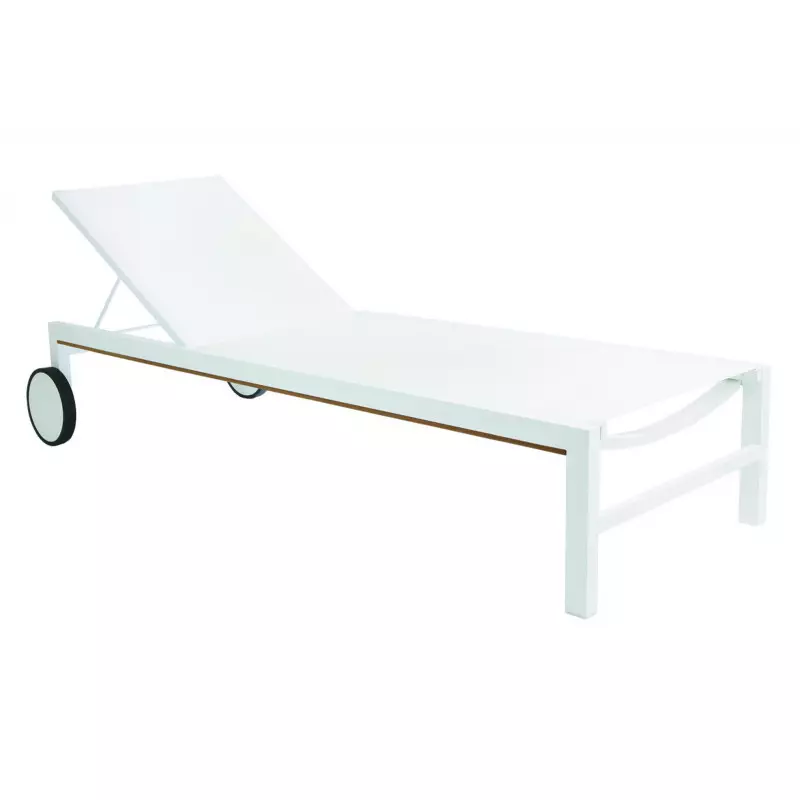 Chaise longue de jardin