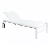 Chaise longue de jardin