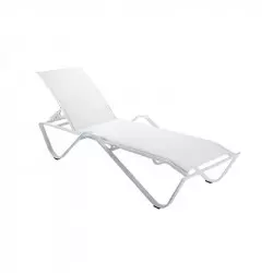 Chaise longue de jardin