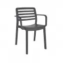 Fauteuil plastique de jardin