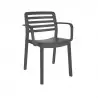 Fauteuil plastique de jardin