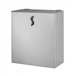 Poubelle murale Inox - 10 L